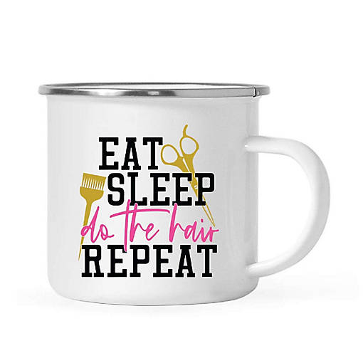 Sleep Do Hair Repeat 11oz Campfire Mug
