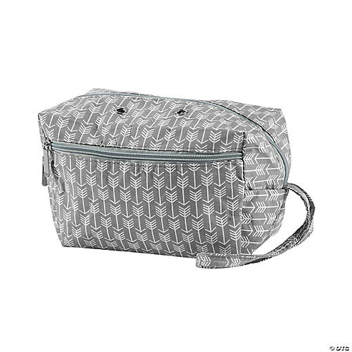 Small Grey Knitting Bag