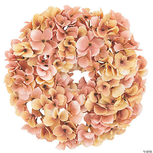 Small Pink Hydrangea Wreath 