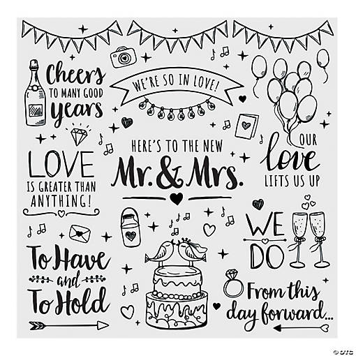 Small Wedding Backdrop - 2 Pc.