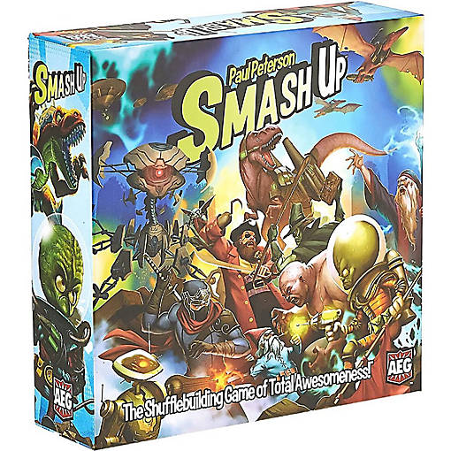 Smash Up - Base Game, Shufflebuilding Card Game - Ages 12+