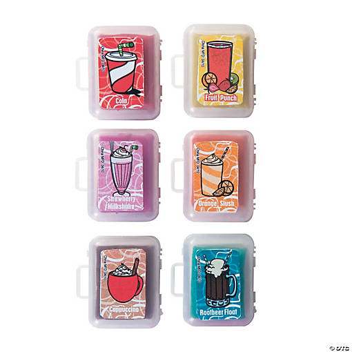 Snack Attack Scented Kneaded Erasers - 36 Pc.