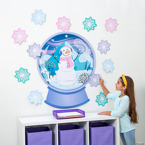 Snow Globe Classroom Wall Statement Piece