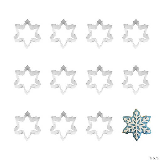 Snowflake 3" Cookie Cutters