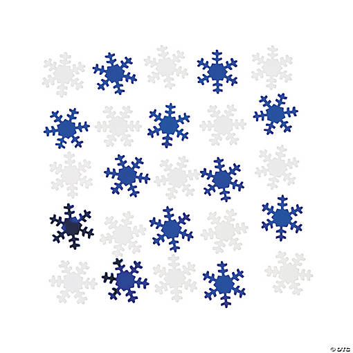Oriental Trading : Customer Reviews : Snowflake Confetti