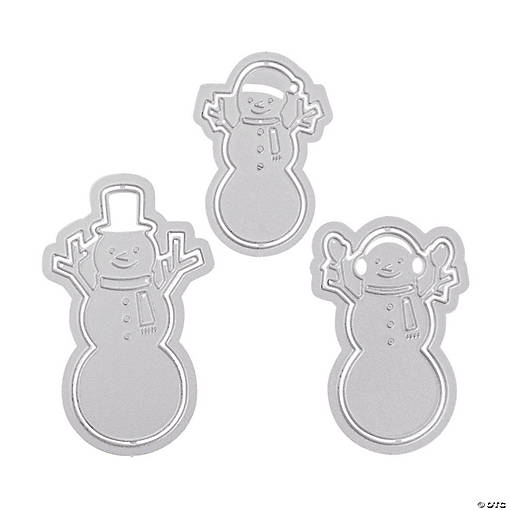 Snowman Cutting Dies - 3 Pc.