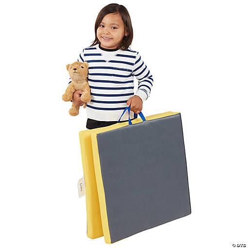 SoftScape Two-Fold Rest Mats, Assorted Colors 4-Piece