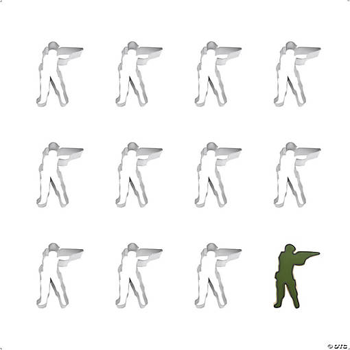 Soldier/Hunter 5" Cookie Cutters