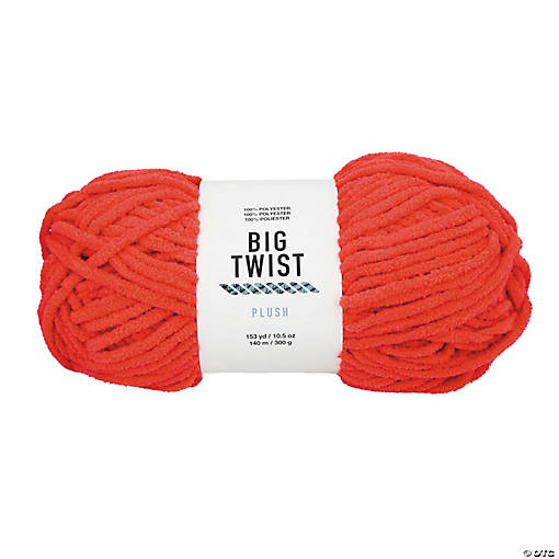 Solid Color Blanket Polyester Yarn - 2 Skeins