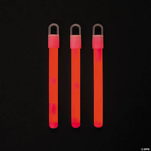 Solid Glow Sticks - 12 Pc.