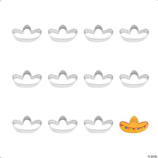 Sombrero 3.75" Cookie Cutters