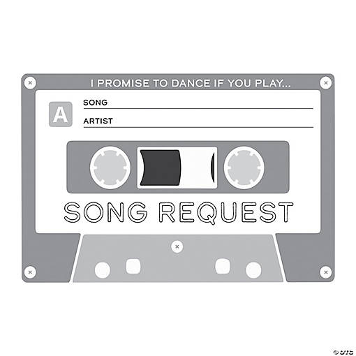 Song Request Cards - 24 Pc.