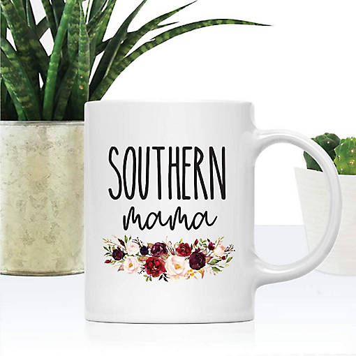 Southern Mama Florals Ceramic Mug