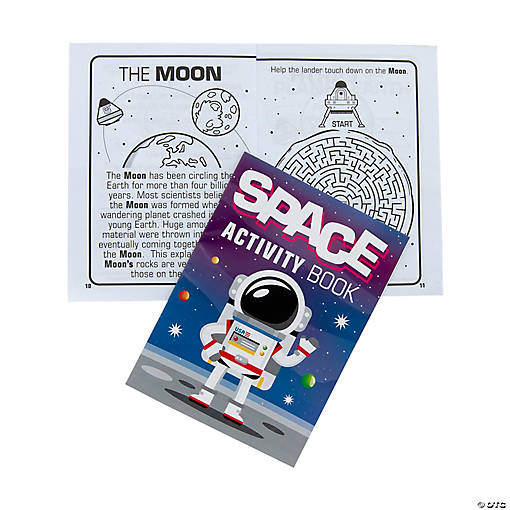 Space Activity Books - 12 Pc.