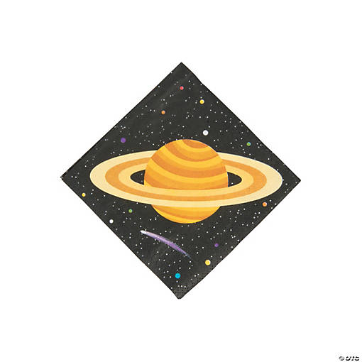 Space Party Napkins - 16 Pc.