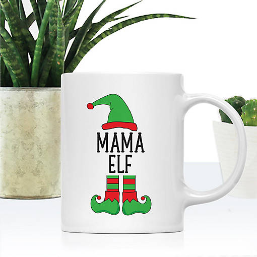 Spanish Family Elf Mama Ceramic Mug
