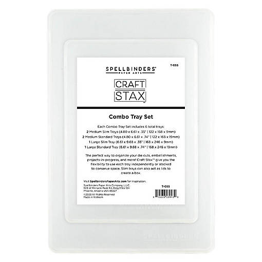 Spellbinders Craft Stax Tray Set-Combo