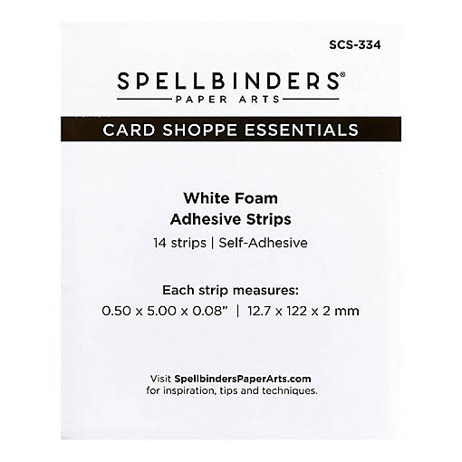 Spellbinders Foam Adhesive Strips 2M-White