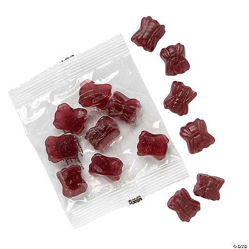 Spider Gummy Candy Packs - 24 Pc.