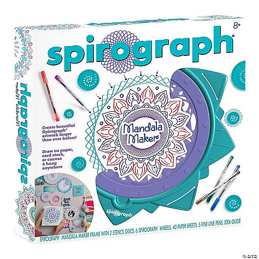 Spirograph Mandala Maker Art Drawing Kit