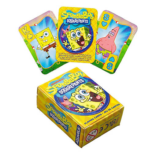 Spongebob Squarepants Chiisai Micro Playing Cards