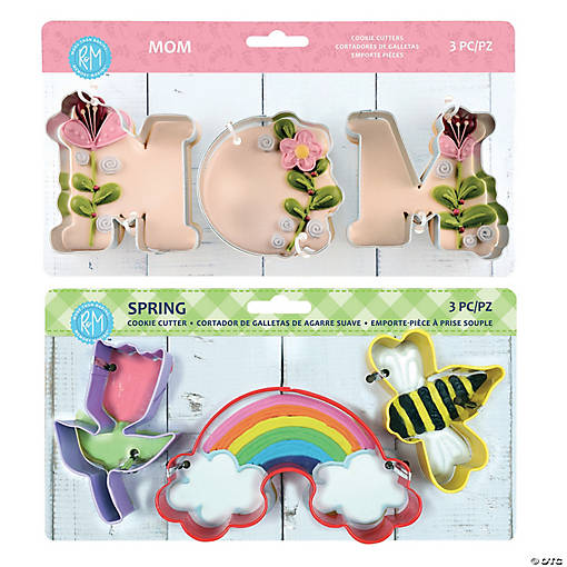 Spring 6 Piece Cookie Cutter Set