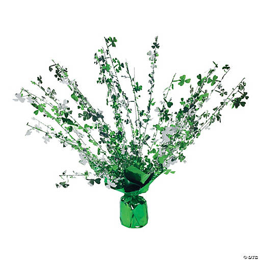 St. Patrick&amp;#8217;s Day Foil Burst Centerpiece