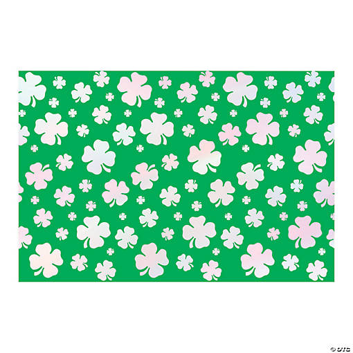 St. Patrick&amp;#8217;s Day Iridescent Backdrop - 3 Pc.