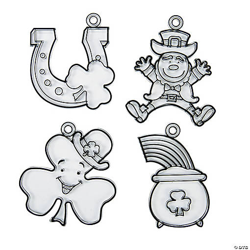 St. Patrick&amp;#8217;s Day Suncatchers - 24 Pc.