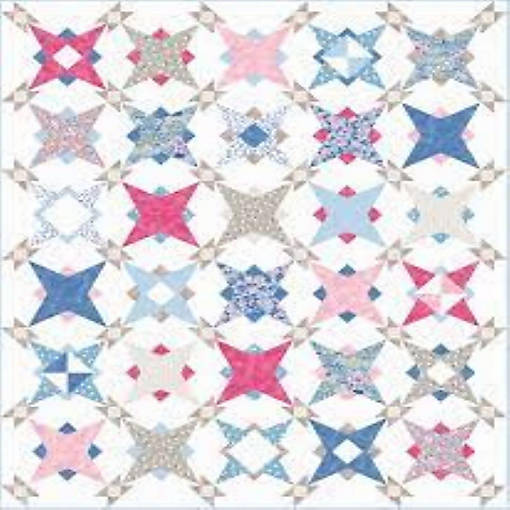 Star Gazing Pattern 3 sizes By Janna Thomas