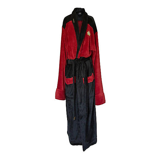Star Trek: The Next Generation Command Bathrobe for Adults  One Size Fits Most