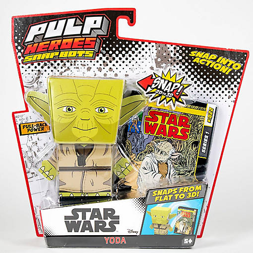 Star Wars YODA SnapBot Pulp Heroes Pull Back
