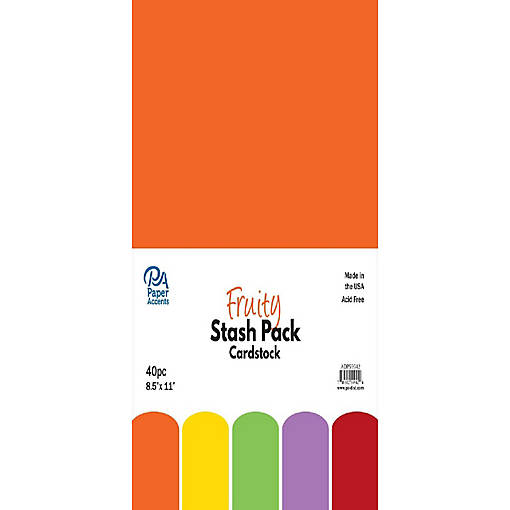 Stash Pack 8.5x11 40pc Fruity
