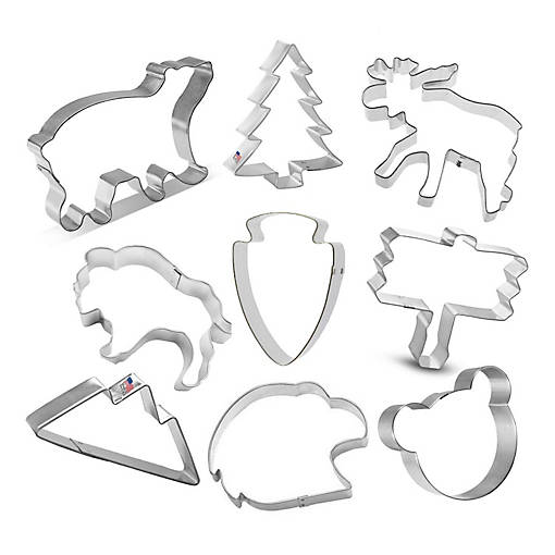 State Park 9 Piece Cookie Cutter Set