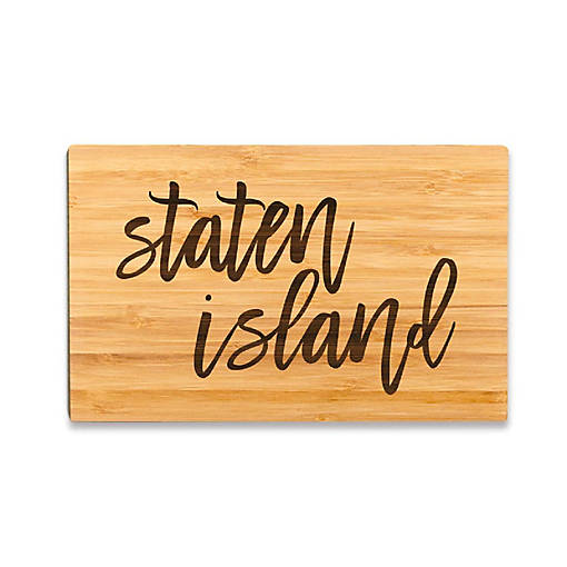 Staten Island Bamboo Board 9.5x6