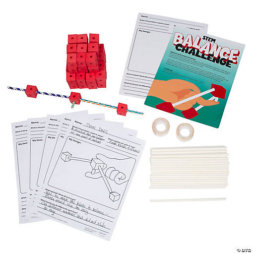 STEM Balance Activity Learning Challenge Craft  Kit &amp;#8211; Makes 12