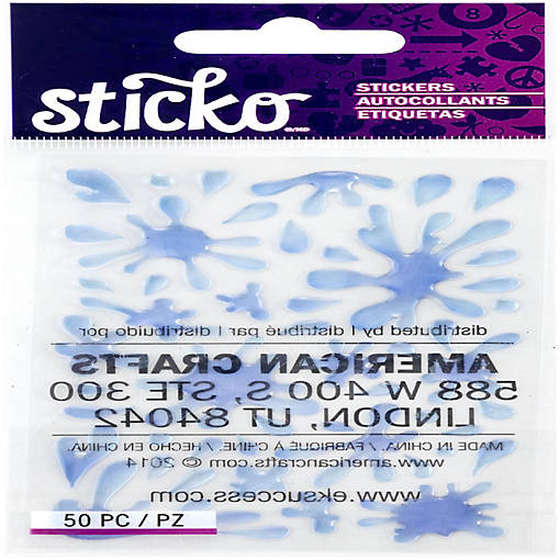 Sticko Stickers-Mini Splash