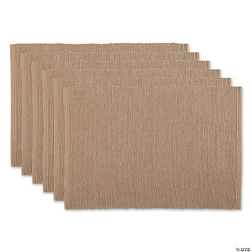 Stone Ribbed Placemat Set/6