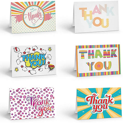 Stonehouse Collection Blank Note Cards Boxed Assorted Thank You Card With Envelope (Assorted)