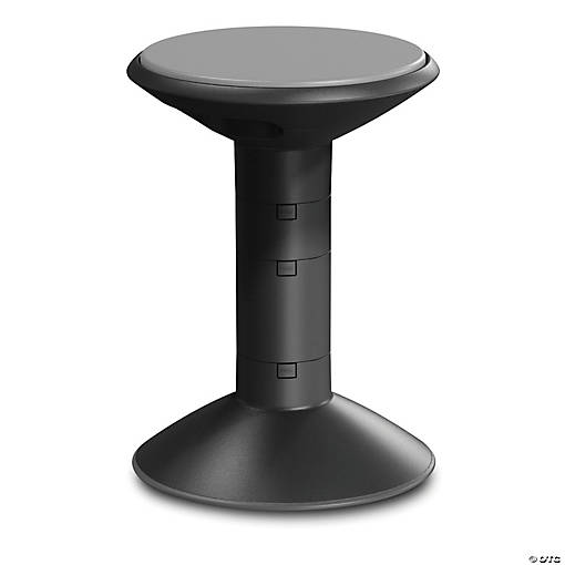 Storex Wiggle Stool, Black