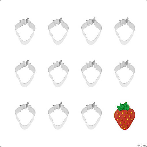 Strawberry 2.5" Cookie Cutters