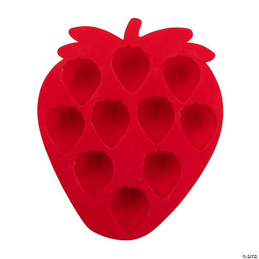 Strawberry Ice Cube Mold &amp;#8211; 6 Pc.
