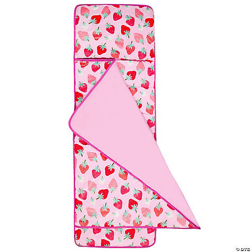 Strawberry Patch Plush Nap Mat