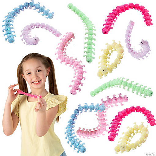 Stretchy Caterpillars - 12 Pc.
