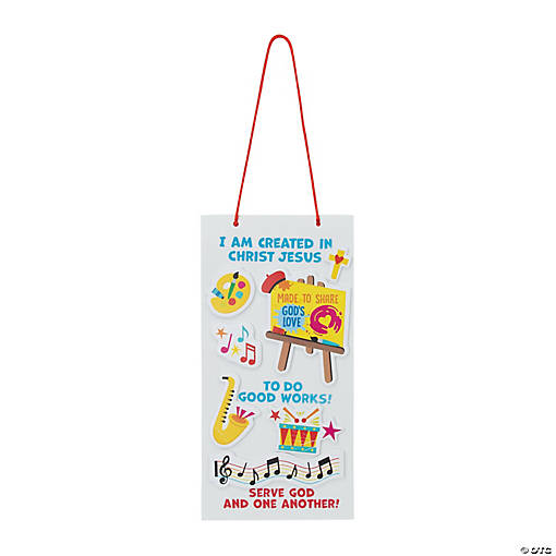 Studio VBS Verse Sign Craft Kit - Makes 12