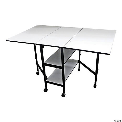 Sullivans Home Hobby Adjustable Height Foldable Table - 59"x35.8"