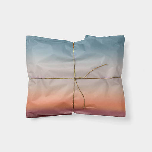 Sunset Ombre Gradient Gift Wrap
