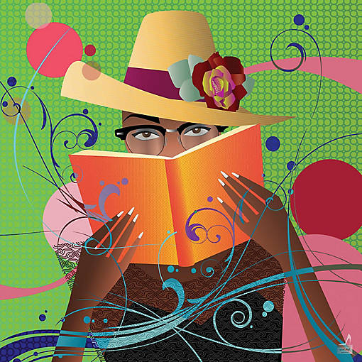 Sunsout Book Nerd 500 pc  Jigsaw Puzzle