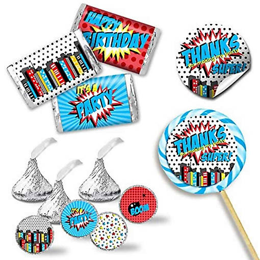 Super Hero Boy Sticker Bundle 429pc. by AmandaCreation