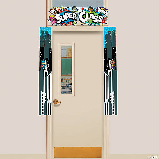 Superhero Door Border- 3 Pc.